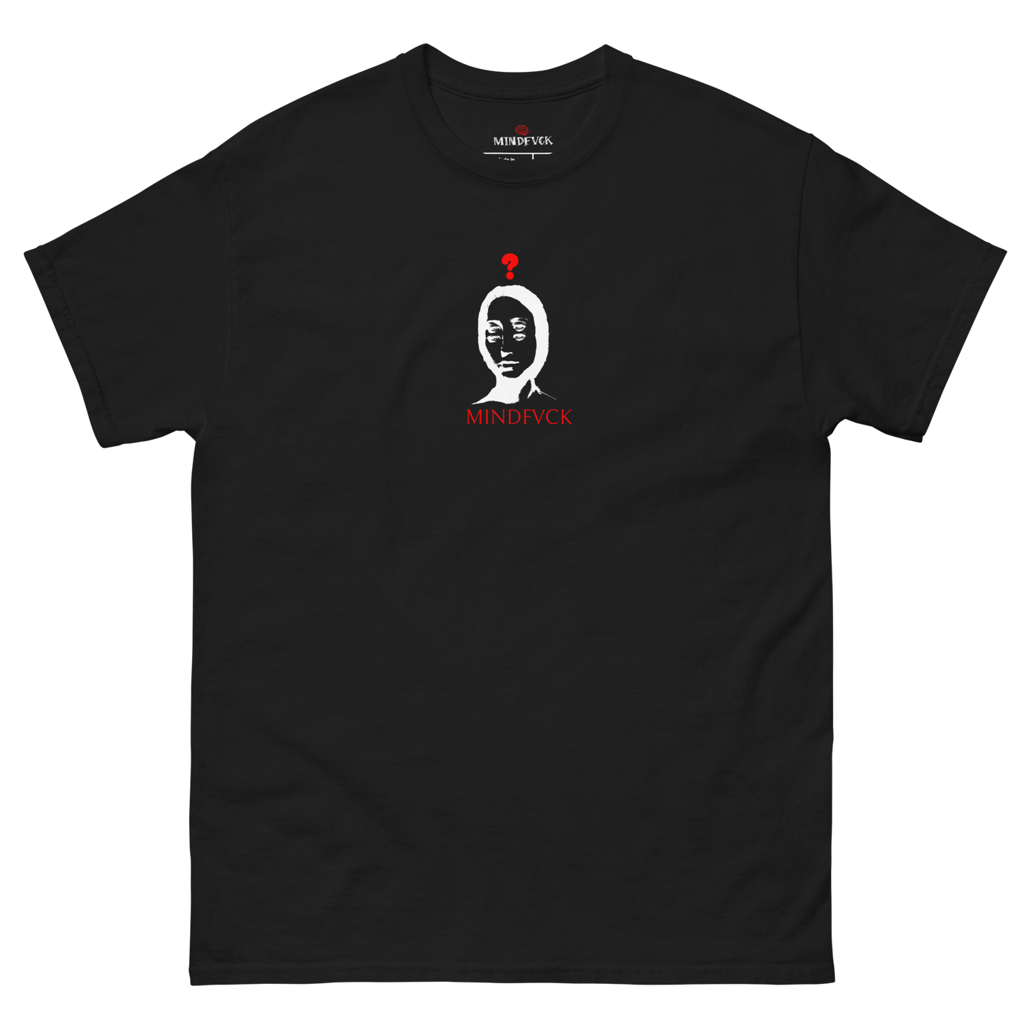 "Confused" T-shirt - Black