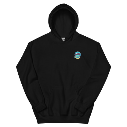 "Astro Vision" Hoodie  - Black