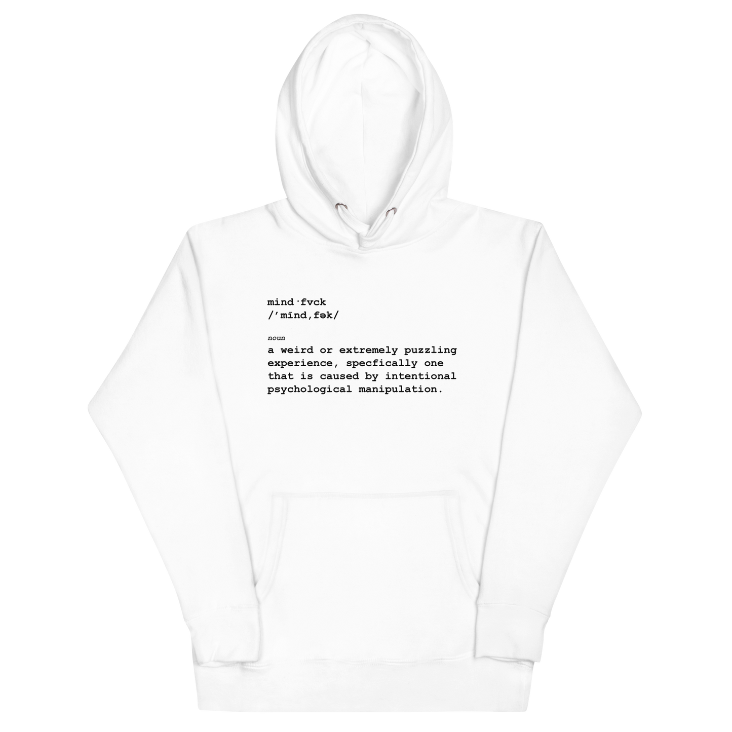 "Defined" Hoodie - White